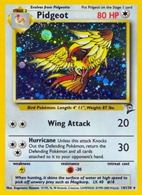 Pidgeot - Base Set 2 - 014/130
