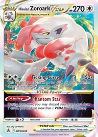 Hisuian Zoroark VSTAR - SWSH298 - SWSH: Sword & Shield Promo Cards - SWSH298
