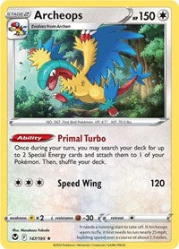 Archeops - SWSH12: Silver Tempest - 147/195