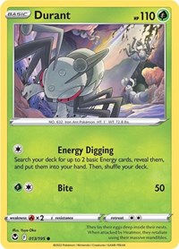 Durant - SWSH12: Silver Tempest - 013/195