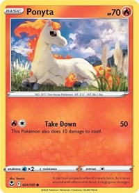 Ponyta - SWSH12: Silver Tempest - 021/195