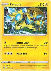 Zeraora - SWSH12: Silver Tempest - 056/195