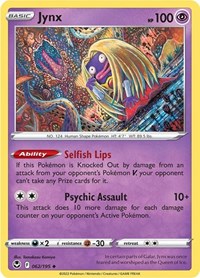 Jynx - SWSH12: Silver Tempest - 062/195