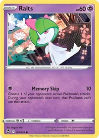 Ralts - SWSH12: Silver Tempest - 067/195