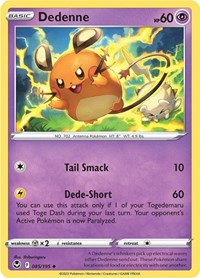 Dedenne - SWSH12: Silver Tempest - 085/195