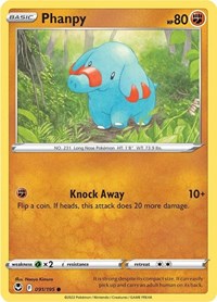 Phanpy - SWSH12: Silver Tempest - 091/195