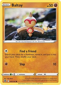 Baltoy - SWSH12: Silver Tempest - 093/195