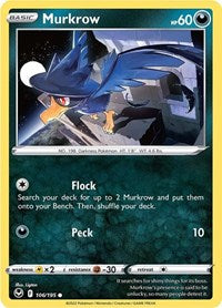 Murkrow - SWSH12: Silver Tempest - 106/195