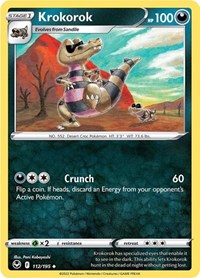 Krokorok - SWSH12: Silver Tempest - 112/195