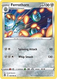 Ferrothorn - SWSH12: Silver Tempest - 122/195
