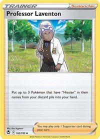 Professor Laventon - SWSH12: Silver Tempest - 162/195