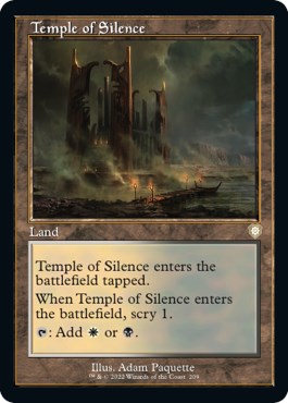 Temple of Silence (Retro Frame)