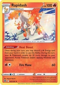 Rapidash - 022/195 - Deck Exclusives - 022/195