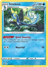 Inteleon - SWSH279 - SWSH: Sword & Shield Promo Cards - SWSH279