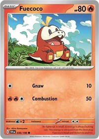 Fuecoco - 036/198 (Mirage Holo) - Miscellaneous Cards & Products - 036/198
