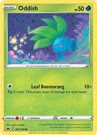 Oddish - SWSH: Crown Zenith - 001/159