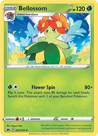 Bellossom - SWSH: Crown Zenith - 003/159