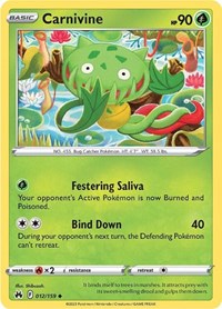 Carnivine - SWSH: Crown Zenith - 012/159