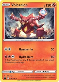 Volcanion - SWSH: Crown Zenith - 026/159