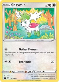 Shaymin - SWSH: Crown Zenith - 115/159