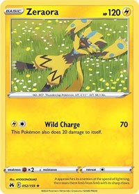 Zeraora - SWSH: Crown Zenith - 052/159