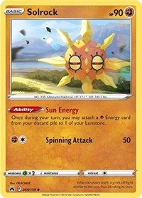 Solrock - SWSH: Crown Zenith - 069/159
