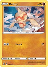 Baltoy - SWSH: Crown Zenith - 070/159