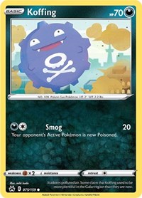 Koffing - SWSH: Crown Zenith - 075/159