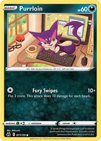 Purrloin - SWSH: Crown Zenith - 077/159