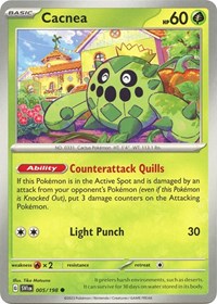Cacnea - 005/198 - SV01: Scarlet & Violet Base Set - 005/198