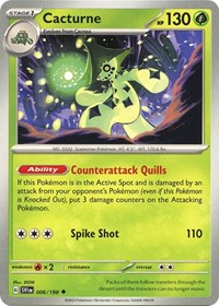 Cacturne - 006/198 - SV01: Scarlet & Violet Base Set - 006/198
