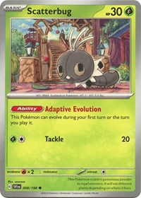 Scatterbug - SV01: Scarlet & Violet Base Set - 008/198