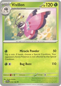 Vivillon - SV01: Scarlet & Violet Base Set - 010/198