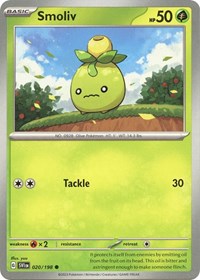 Smoliv - 020/198 - SV01: Scarlet & Violet Base Set - 020/198