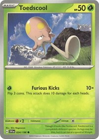 Toedscool - 024/198 - SV01: Scarlet & Violet Base Set - 024/198