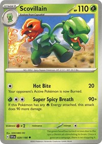 Scovillain - 029/198 - SV01: Scarlet & Violet Base Set - 029/198