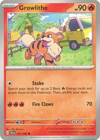 Growlithe - 031/198 - SV01: Scarlet & Violet Base Set - 031/198