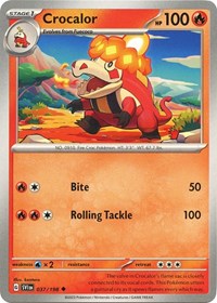 Crocalor - SV01: Scarlet & Violet Base Set - 037/198