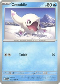 Cetoddle - 058/198 - SV01: Scarlet & Violet Base Set - 058/198