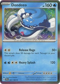Dondozo - 061/198 - SV01: Scarlet & Violet Base Set - 061/198