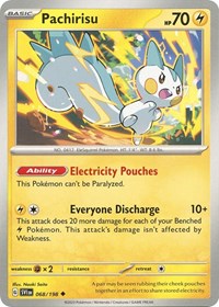 Pachirisu - 068/198 - SV01: Scarlet & Violet Base Set - 068/198