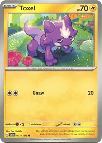 Toxel - SV01: Scarlet & Violet Base Set - 071/198