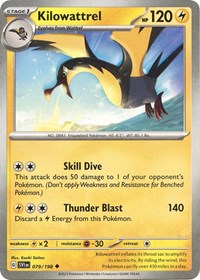 Kilowattrel - SV01: Scarlet & Violet Base Set - 079/198