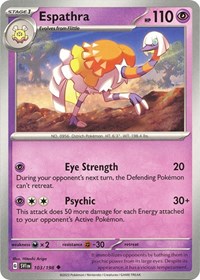 Espathra - SV01: Scarlet & Violet Base Set - 103/198