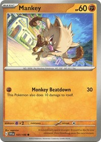 Mankey - SV01: Scarlet & Violet Base Set - 107/198