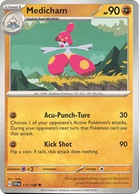 Medicham - 111/198 - SV01: Scarlet & Violet Base Set - 111/198