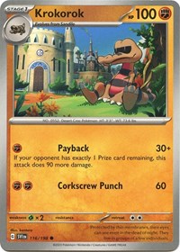 Krokorok - SV01: Scarlet & Violet Base Set - 116/198