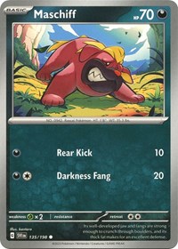 Maschiff - 135/198 - SV01: Scarlet & Violet Base Set - 135/198