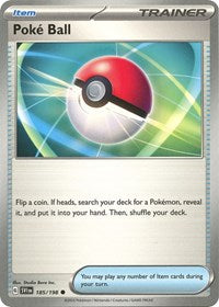 Poke Ball - SV01: Scarlet & Violet Base Set - 185/198