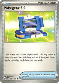 Pokegear 3.0 - SV01: Scarlet & Violet Base Set - 186/198